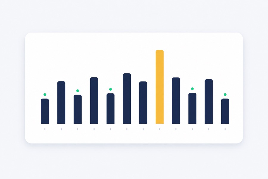 Linha do tempo de 12 meses